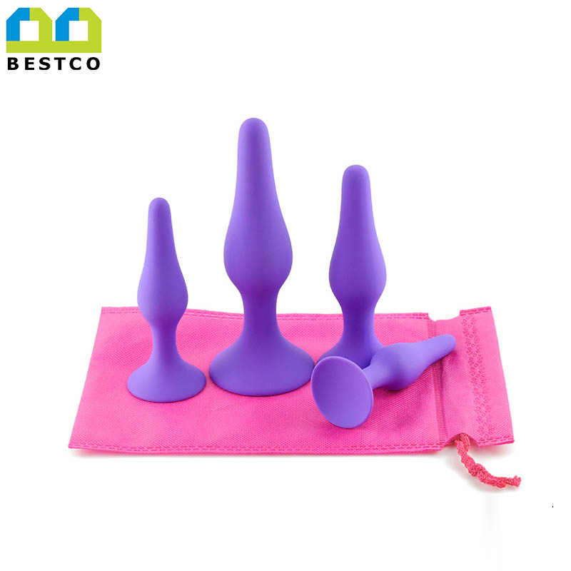 B-MAP1 Silicone 4pcs anal plug