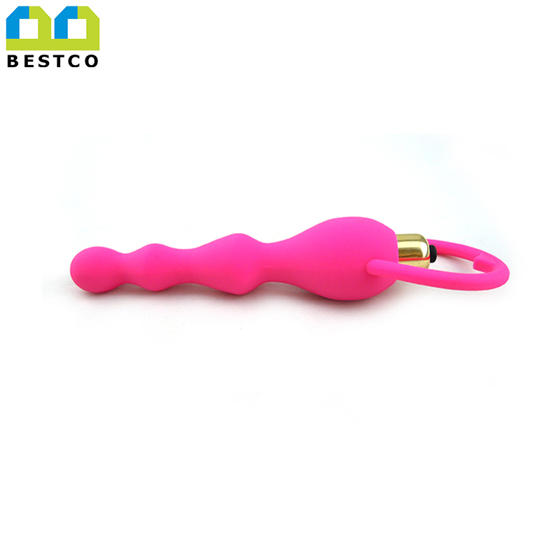 B-MAB1 multi speed silicone anal bead