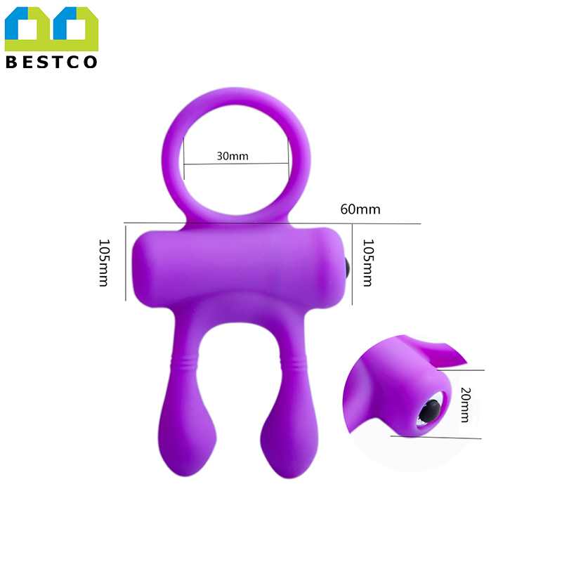 B-MC1 Silicone multi speed cock ring