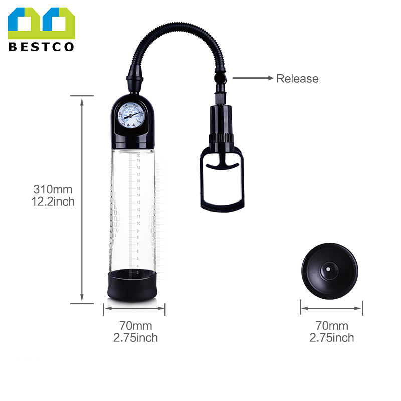 B-K2 Pressure gauge Penis Pump