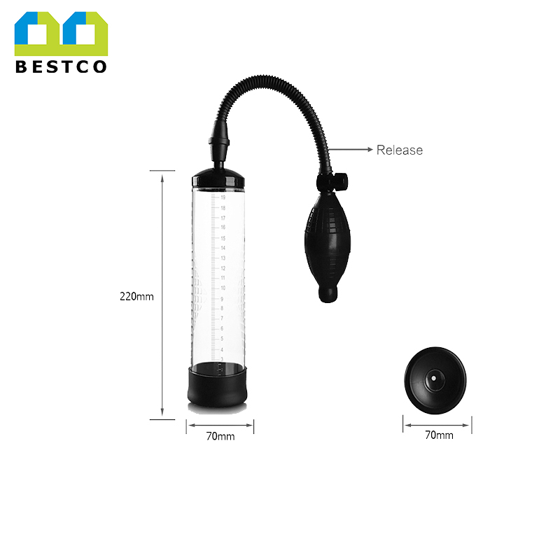 B-K3 negative pressure ball Penis Pump