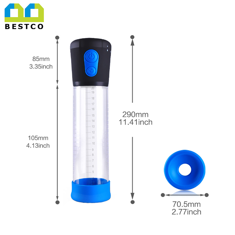 B-K5 All-in-one electric penis pump