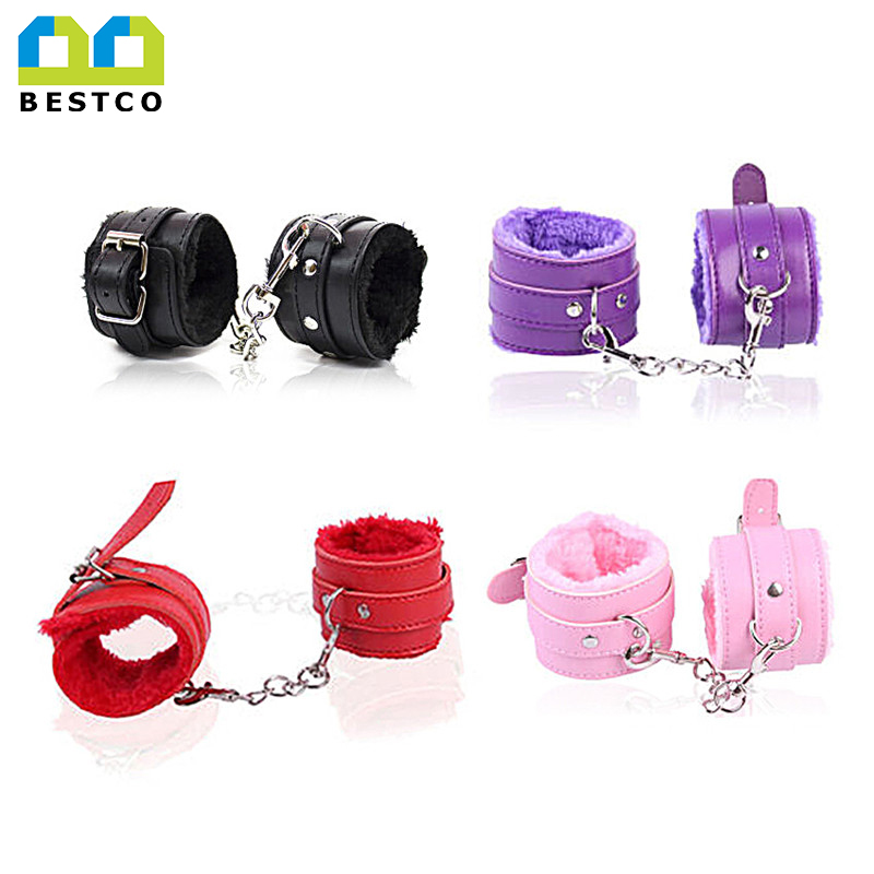 B-ASM10 leather handcuff