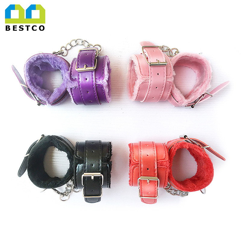 B-ASM10 leather handcuff