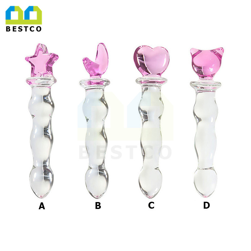 B-CQ2 erotic crystal glass sex toy