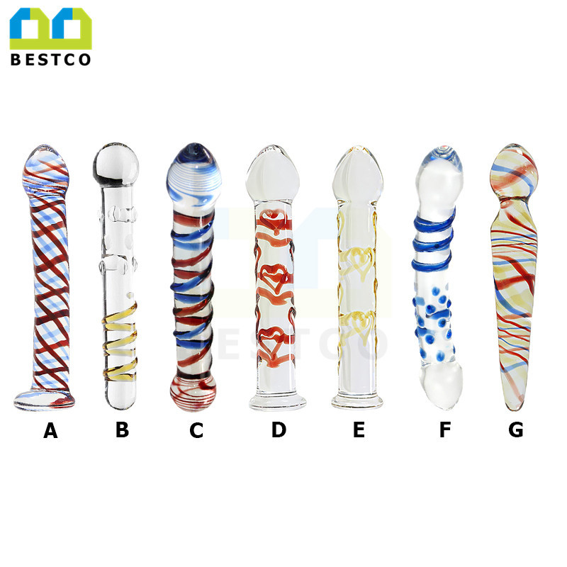 B-CQ3 erotic crystal glass sex toy