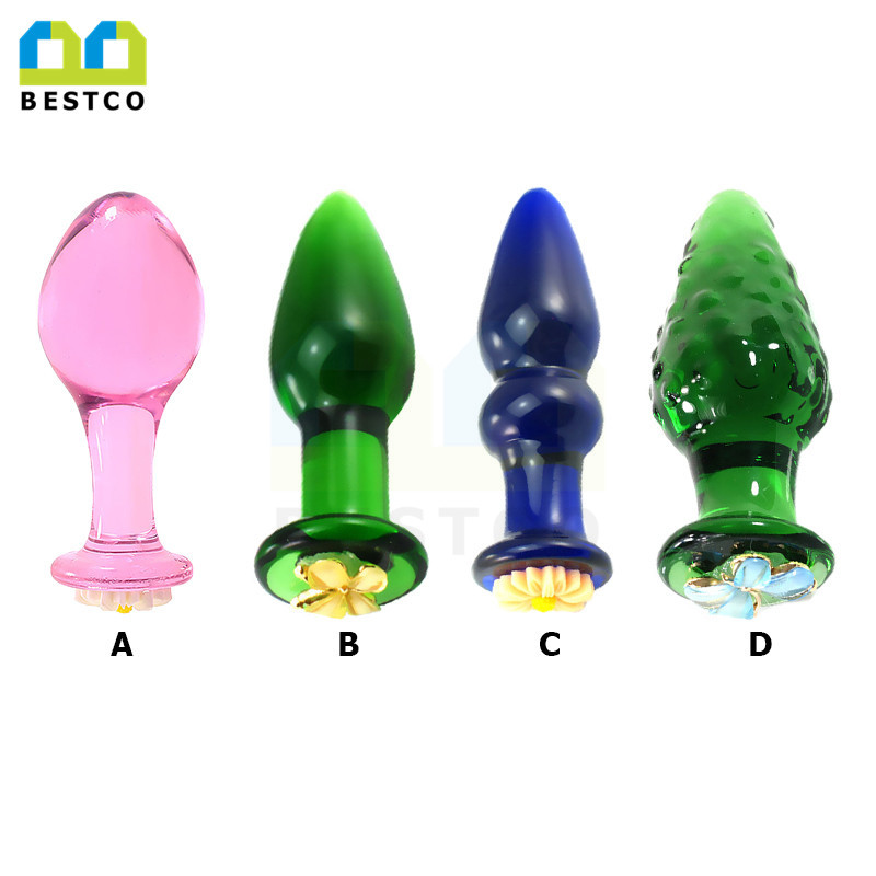 B-CQ4 erotic crystal glass sex toy