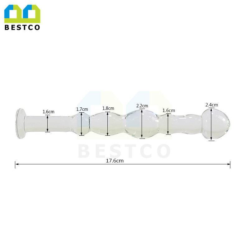 B-CQ6 erotic crystal glass sex toy