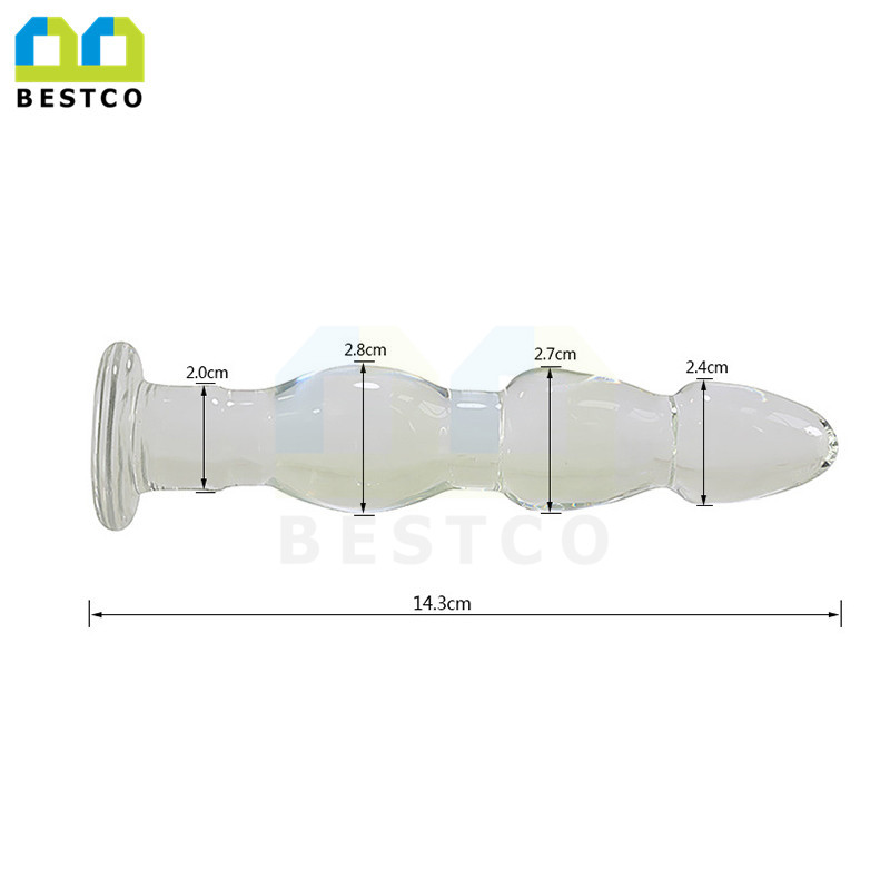 B-CQ6 erotic crystal glass sex toy
