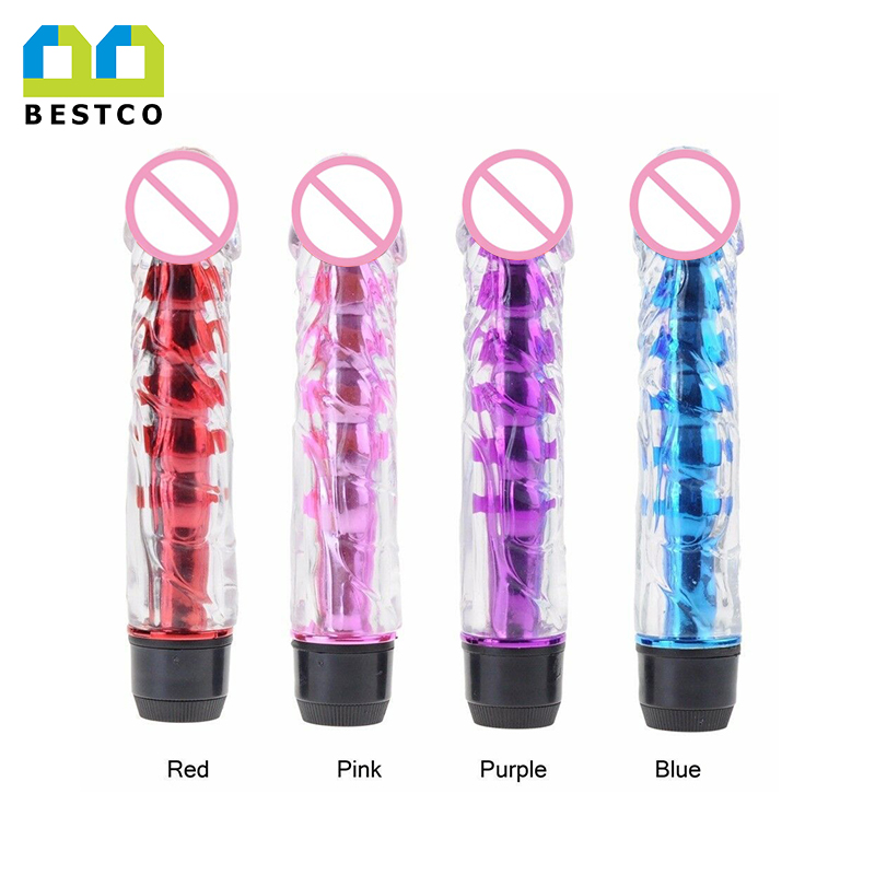 Crystal dildo vibrator