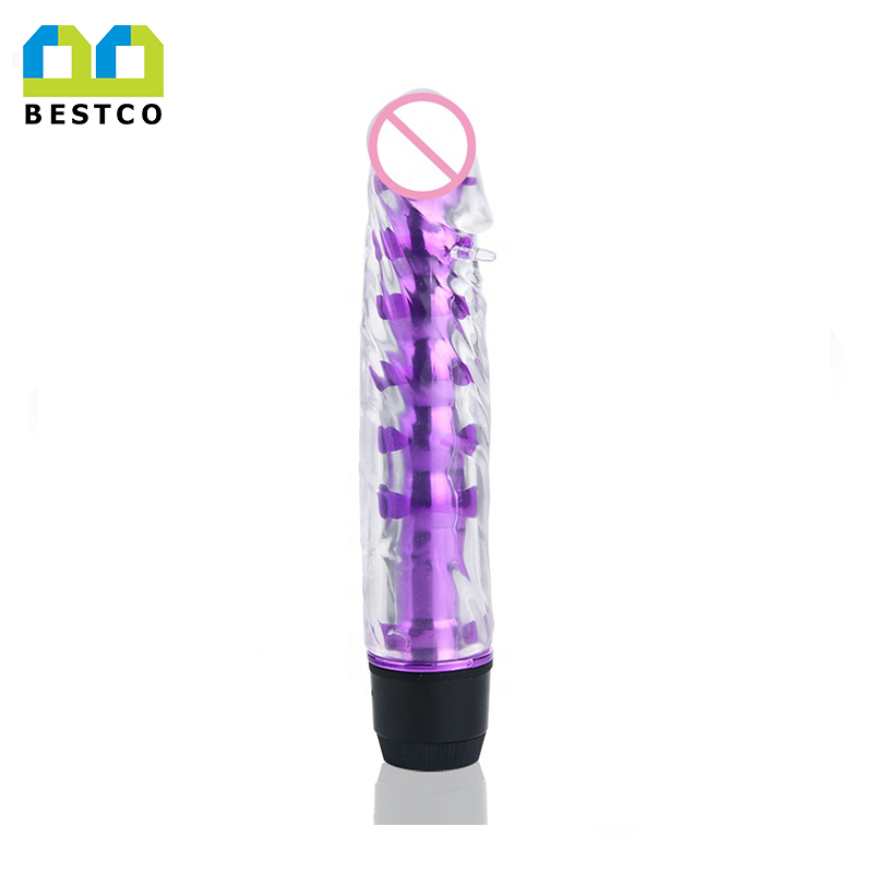 Crystal dildo vibrator