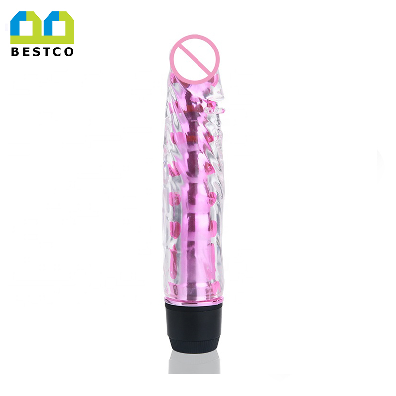 Crystal dildo vibrator