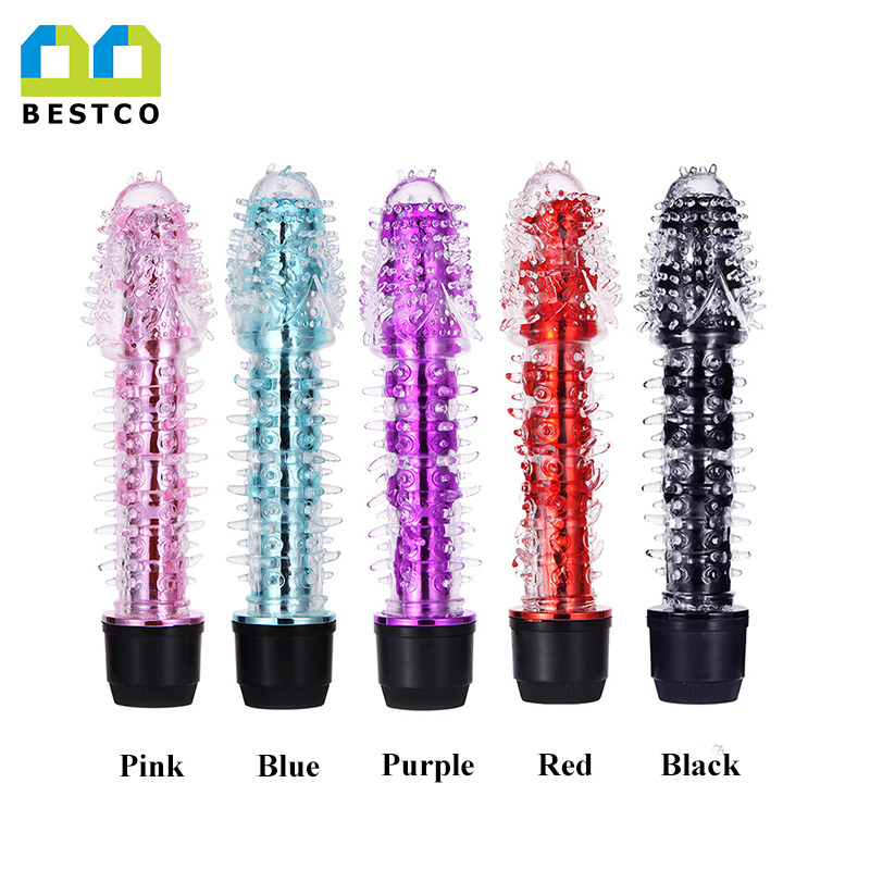 Crystal dildo vibrator