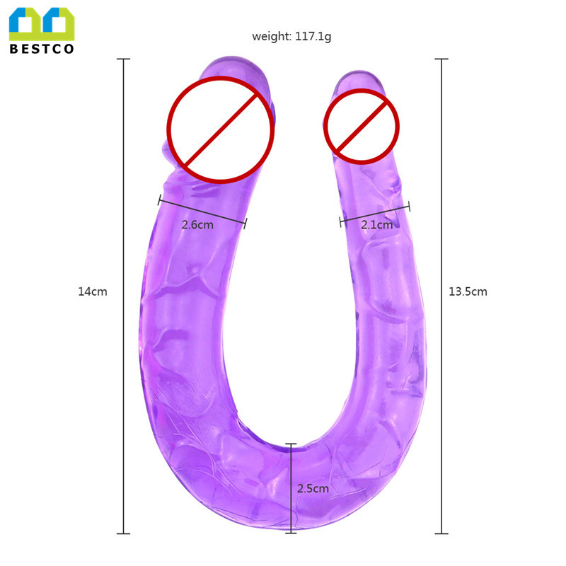 Double Dong Silicone Dildo