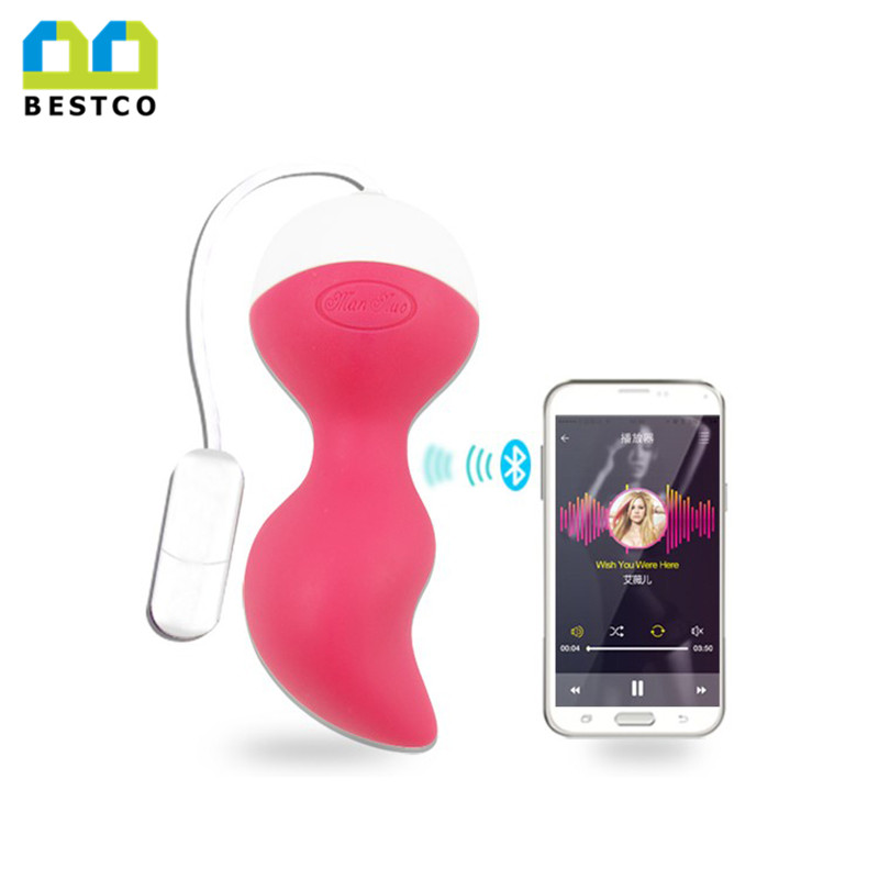 Moli APP bluetooth control vibrating egg