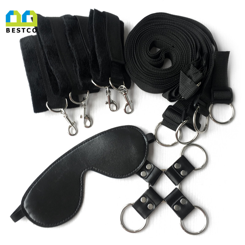 under bed bondage restraint set