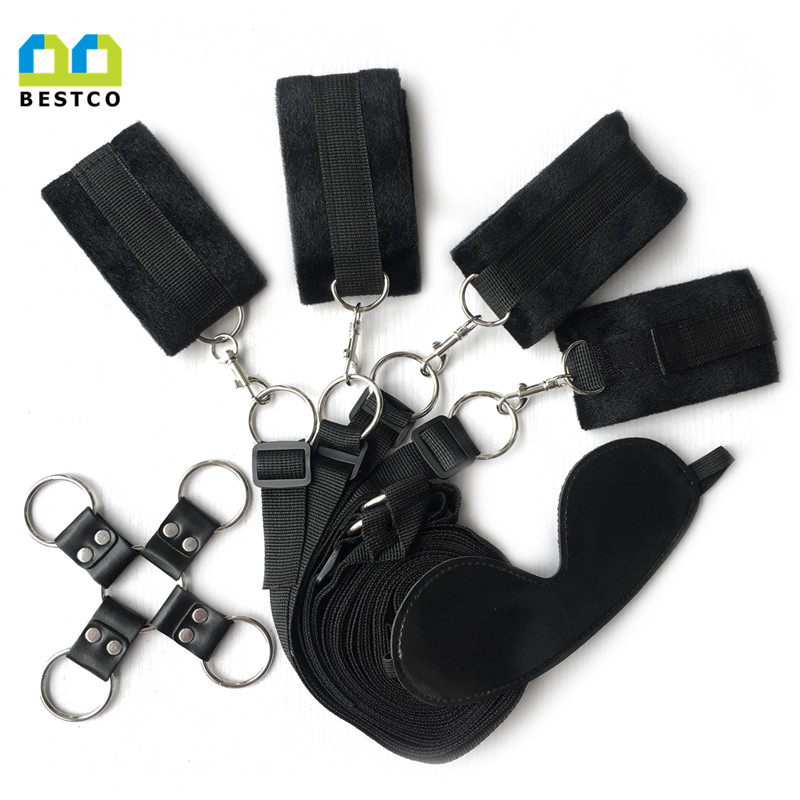 under bed bondage restraint set