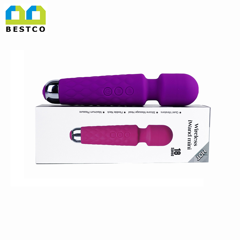 B-MA8 rechargeable AV Massager 10 modes vibrator