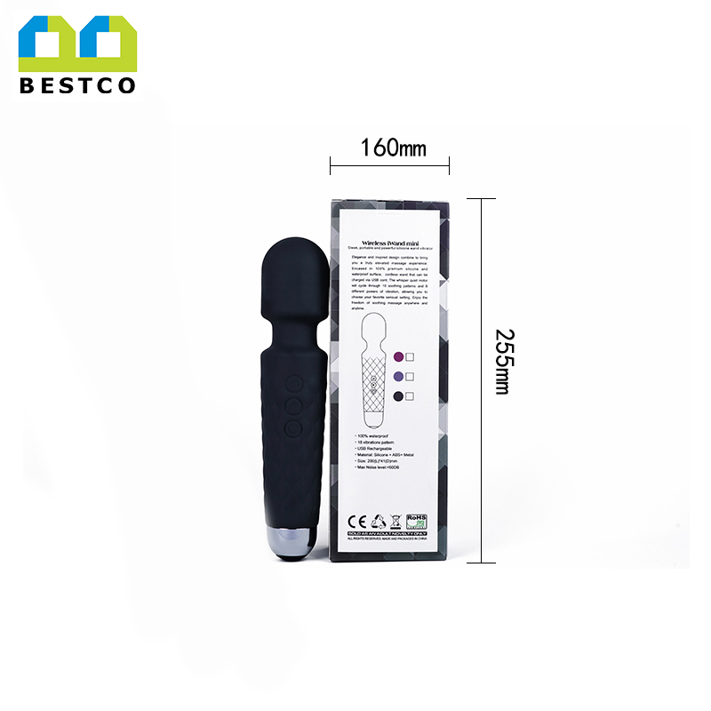 B-MA8 rechargeable AV Massager 10 modes vibrator
